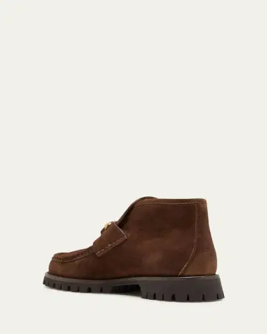 Gucci Sylke Suede Horsebit Booties | Thumbnail 11 Gucci Sylke Suede Horsebit Booties | Thumbnail 11
