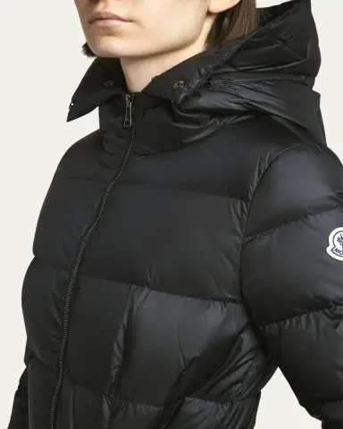 Moncler Boed Hooded Shearling-Trimmed Short Down Jacket | Thumbnail 5 Moncler Boed Hooded Shearling-Trimmed Short Down Jacket | Thumbnail 5