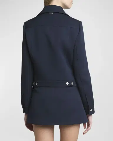 Courrèges Signature Twill Trucker Jacket | Thumbnail 17 Courrèges Signature Twill Trucker Jacket | Thumbnail 17