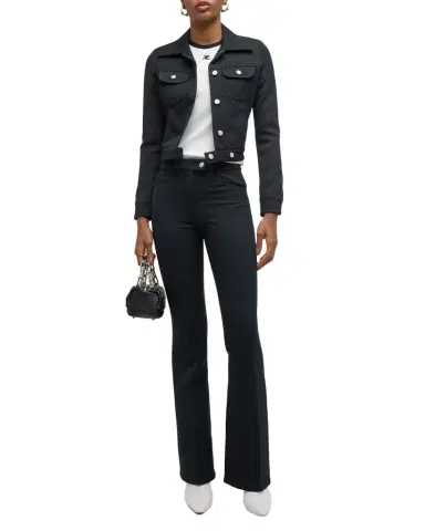 Courrèges Signature Twill Trucker Jacket | Thumbnail 1 Courrèges Signature Twill Trucker Jacket | Thumbnail 1
