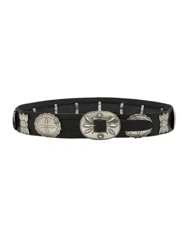 Ralph Lauren Collection Leather Cast Concho Belt | Thumbnail 1 Ralph Lauren Collection Leather Cast Concho Belt | Thumbnail 1