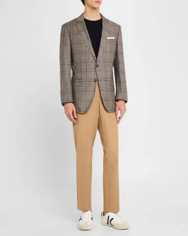 BOSS Men 's Genius Stretch Slim-Fit Trousers | Thumbnail 2 BOSS Men 's Genius Stretch Slim-Fit Trousers | Thumbnail 2
