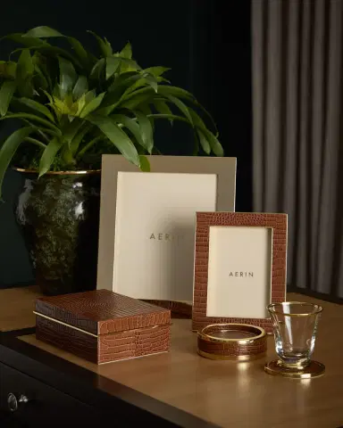 AERIN Lenora 18K Gold-Plated Frame, 5" x 7" | Thumbnail 2 AERIN Lenora 18K Gold-Plated Frame, 5" x 7" | Thumbnail 2