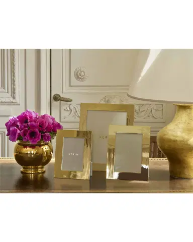 AERIN Lenora 18K Gold-Plated Frame, 5" x 7" | Thumbnail 3 AERIN Lenora 18K Gold-Plated Frame, 5" x 7" | Thumbnail 3
