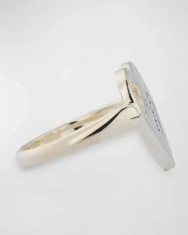 Gucci Trademark Cut-Out Heart Ring | Thumbnail 3 Gucci Trademark Cut-Out Heart Ring | Thumbnail 3
