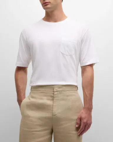 Peter Millar Men's Lava Wash Pocket T-Shirt | Thumbnail 3 Peter Millar Men's Lava Wash Pocket T-Shirt | Thumbnail 3