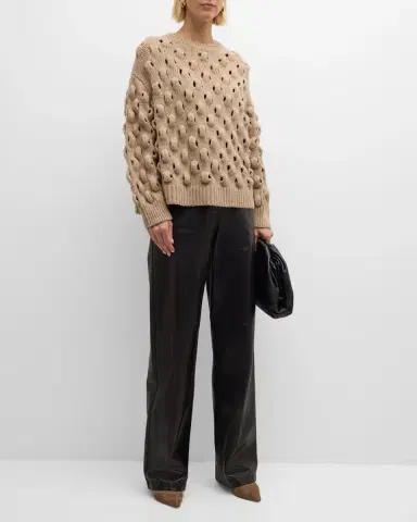 Lafayette 148 New York Sullivan Straight-Leg Nappa Leather Pants | Thumbnail 2 Lafayette 148 New York Sullivan Straight-Leg Nappa Leather Pants | Thumbnail 2