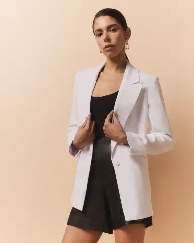 Alice + Olivia Denny Notch-Collar Boyfriend Blazer | Thumbnail 4 Alice + Olivia Denny Notch-Collar Boyfriend Blazer | Thumbnail 4