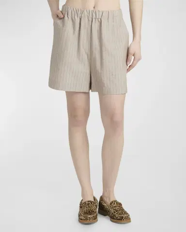Golden Goose Stripe Jacquard Pull-On Shorts | Thumbnail 4 Golden Goose Stripe Jacquard Pull-On Shorts | Thumbnail 4