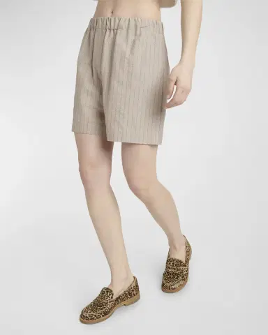 Golden Goose Stripe Jacquard Pull-On Shorts | Thumbnail 7 Golden Goose Stripe Jacquard Pull-On Shorts | Thumbnail 7