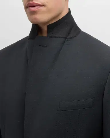 Brioni Men's Tonal Stripe Stretch Wool Suit | Thumbnail 8 Brioni Men's Tonal Stripe Stretch Wool Suit | Thumbnail 8