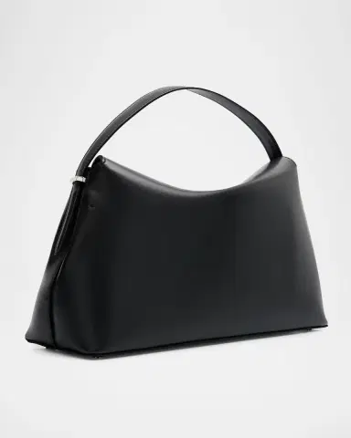 Toteme T-Lock Smooth Leather Top-Handle Bag | Thumbnail 2 Toteme T-Lock Smooth Leather Top-Handle Bag | Thumbnail 2