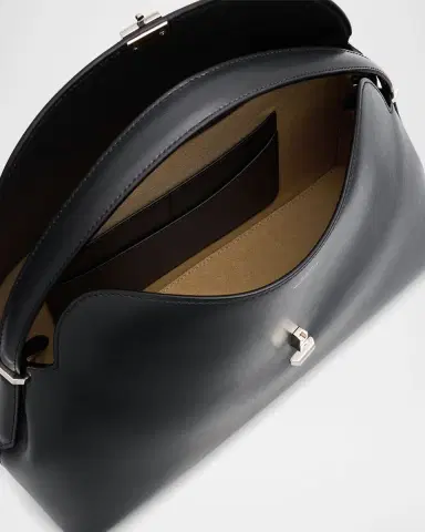 Toteme T-Lock Smooth Leather Top-Handle Bag | Thumbnail 3 Toteme T-Lock Smooth Leather Top-Handle Bag | Thumbnail 3