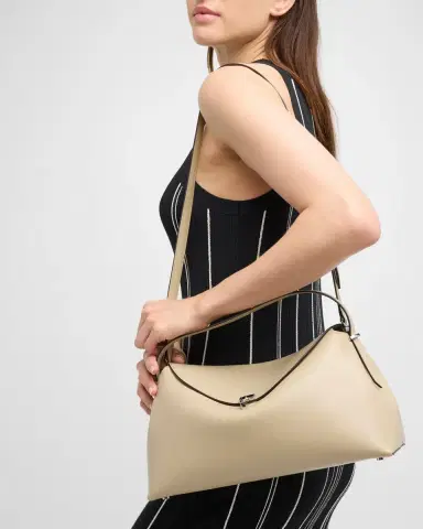 Toteme T-Lock Smooth Leather Top-Handle Bag | Thumbnail 6 Toteme T-Lock Smooth Leather Top-Handle Bag | Thumbnail 6