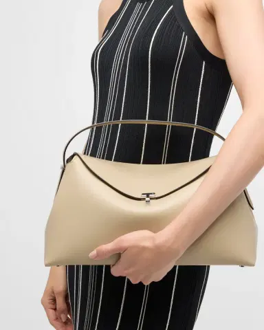 Toteme T-Lock Smooth Leather Top-Handle Bag | Thumbnail 8 Toteme T-Lock Smooth Leather Top-Handle Bag | Thumbnail 8