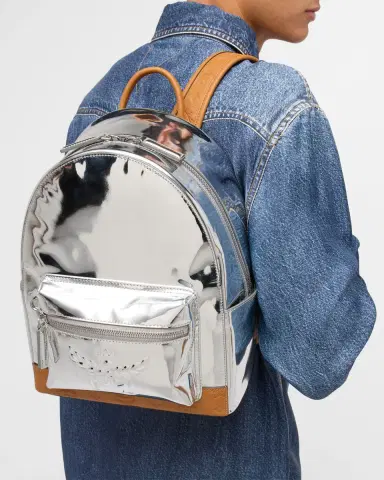 MCM Men's Stark Small Leather Backpack | Thumbnail 2 MCM Men's Stark Small Leather Backpack | Thumbnail 2