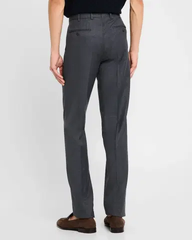 Brioni Men's Textured Wool Dress Pants | Thumbnail 3 Brioni Men's Textured Wool Dress Pants | Thumbnail 3