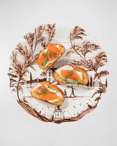 Juliska Country Estate Harvest Assorted Party Plates, Set of 4 | Thumbnail 2 Juliska Country Estate Harvest Assorted Party Plates, Set of 4 | Thumbnail 2