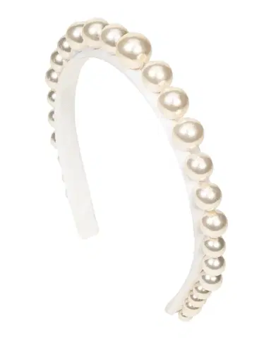 Jennifer Behr Perlina Pearly Headband | Thumbnail 1 Jennifer Behr Perlina Pearly Headband | Thumbnail 1