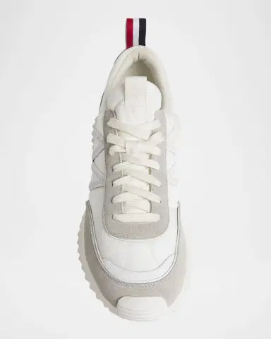 Moncler Men's Pacey Nylon and Suede Runner Sneakers | Thumbnail 5 Moncler Men's Pacey Nylon and Suede Runner Sneakers | Thumbnail 5