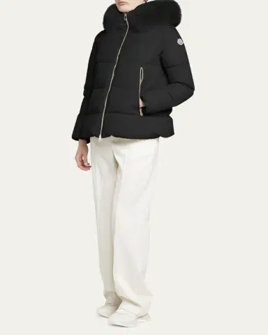 Moncler Laiche Short Puffer Parka Jacket | Thumbnail 2 Moncler Laiche Short Puffer Parka Jacket | Thumbnail 2