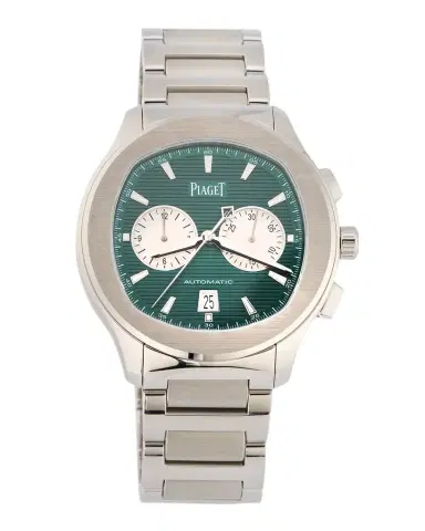 Piaget 42mm Polo Chronograph Bracelet Watch | Thumbnail 1 Piaget 42mm Polo Chronograph Bracelet Watch | Thumbnail 1