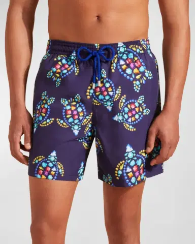 Vilebrequin Men's Vendome Turtles Swim Shorts | Thumbnail 2 Vilebrequin Men's Vendome Turtles Swim Shorts | Thumbnail 2