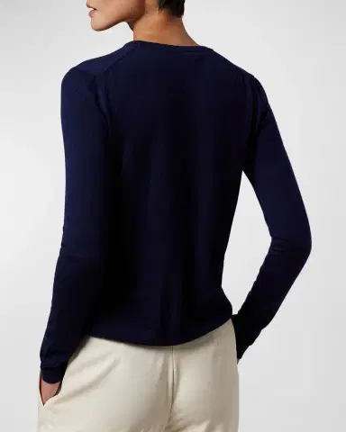 Ralph Lauren Collection Cashmere Crewneck Sweater | Thumbnail 3 Ralph Lauren Collection Cashmere Crewneck Sweater | Thumbnail 3