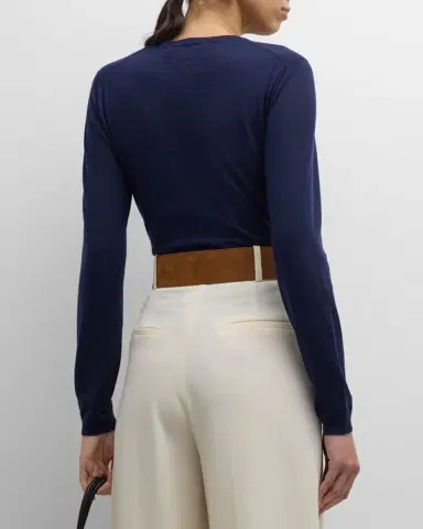 Ralph Lauren Collection Cashmere Crewneck Sweater | Thumbnail 6 Ralph Lauren Collection Cashmere Crewneck Sweater | Thumbnail 6