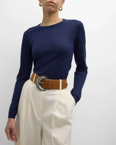Ralph Lauren Collection Cashmere Crewneck Sweater | Thumbnail 7 Ralph Lauren Collection Cashmere Crewneck Sweater | Thumbnail 7