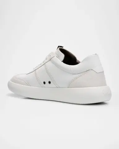 Brioni New Cassette Mixed Leather Sneakers | Thumbnail 4 Brioni New Cassette Mixed Leather Sneakers | Thumbnail 4