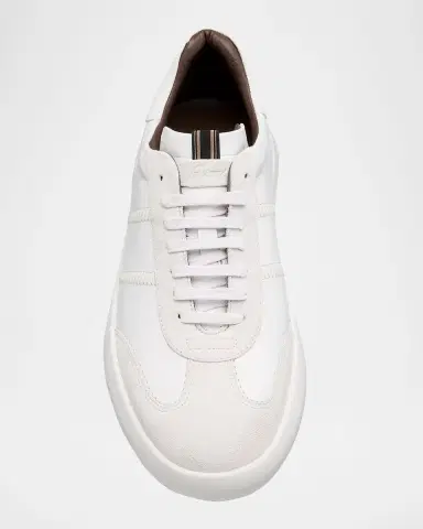 Brioni New Cassette Mixed Leather Sneakers | Thumbnail 5 Brioni New Cassette Mixed Leather Sneakers | Thumbnail 5