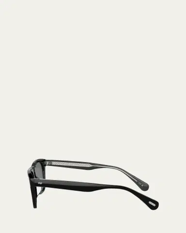 Oliver Peoples x Roger Federer Men's R-3 Polarized Acetate Square Sunglasses | Thumbnail 3 Oliver Peoples x Roger Federer Men's R-3 Polarized Acetate Square Sunglasses | Thumbnail 3