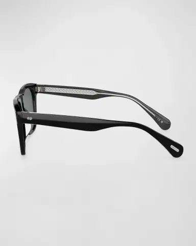 Oliver Peoples x Roger Federer Men's R-3 Polarized Acetate Square Sunglasses | Thumbnail 4 Oliver Peoples x Roger Federer Men's R-3 Polarized Acetate Square Sunglasses | Thumbnail 4