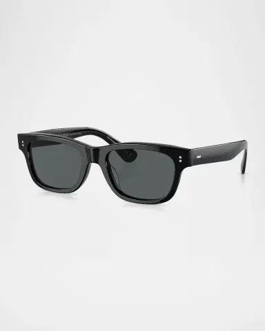 Oliver Peoples x Roger Federer Men's Rosson Sun Acetate Rectangle Sunglasses | Thumbnail 3 Oliver Peoples x Roger Federer Men's Rosson Sun Acetate Rectangle Sunglasses | Thumbnail 3