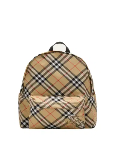 Burberry Men's Essential Check Backpack | Thumbnail 1 Burberry Men's Essential Check Backpack | Thumbnail 1