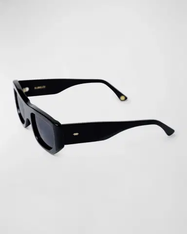 KIMEZE Concept 1 Black Acetate Cat-Eye Sunglasses | Thumbnail 3 KIMEZE Concept 1 Black Acetate Cat-Eye Sunglasses | Thumbnail 3