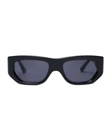 KIMEZE Concept 1 Black Acetate Cat-Eye Sunglasses | Thumbnail 1 KIMEZE Concept 1 Black Acetate Cat-Eye Sunglasses | Thumbnail 1