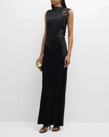 A.L.C. Greta Satin Maxi Skirt | Thumbnail 2 A.L.C. Greta Satin Maxi Skirt | Thumbnail 2