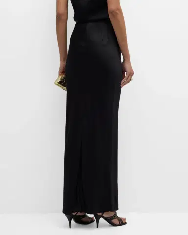 A.L.C. Greta Satin Maxi Skirt | Thumbnail 5 A.L.C. Greta Satin Maxi Skirt | Thumbnail 5