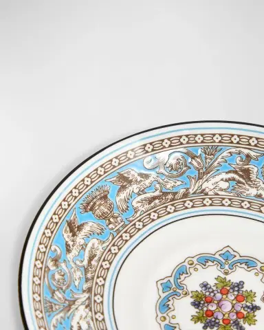 Wedgwood Florentine Turquoise Teacup & Saucer, 6.1 oz. | Thumbnail 4 Wedgwood Florentine Turquoise Teacup & Saucer, 6.1 oz. | Thumbnail 4
