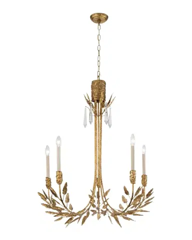 Lucas McKearn Palm d 'Or 5-Light Chandelier | Thumbnail 1 Lucas McKearn Palm d 'Or 5-Light Chandelier | Thumbnail 1
