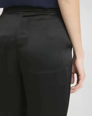 Giorgio Armani Silk Wide-Leg Trousers | Thumbnail 4 Giorgio Armani Silk Wide-Leg Trousers | Thumbnail 4