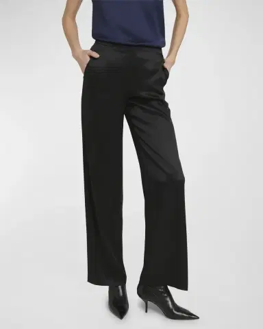 Giorgio Armani Silk Wide-Leg Trousers | Thumbnail 6 Giorgio Armani Silk Wide-Leg Trousers | Thumbnail 6
