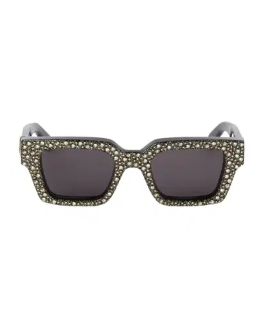 Off-White Virgil Embellished Square Acetate Sunglasses | Thumbnail 1 Off-White Virgil Embellished Square Acetate Sunglasses | Thumbnail 1