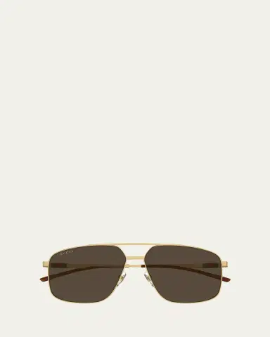 Gucci Men's GG1676SM Metal Aviator Sunglasses | Thumbnail 2 Gucci Men's GG1676SM Metal Aviator Sunglasses | Thumbnail 2