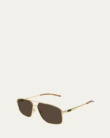 Gucci Men's GG1676SM Metal Aviator Sunglasses | Thumbnail 3 Gucci Men's GG1676SM Metal Aviator Sunglasses | Thumbnail 3