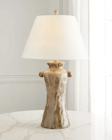 Neiman Marcus Reactive 32" Ceramic Table Lamp | Thumbnail 2 Neiman Marcus Reactive 32" Ceramic Table Lamp | Thumbnail 2