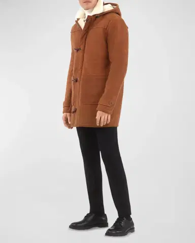 Gorski Men's Merino Shearling Lamb Parka | Thumbnail 2 Gorski Men's Merino Shearling Lamb Parka | Thumbnail 2