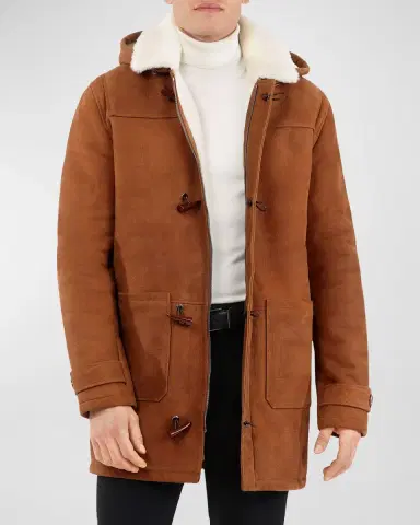 Gorski Men's Merino Shearling Lamb Parka | Thumbnail 5 Gorski Men's Merino Shearling Lamb Parka | Thumbnail 5
